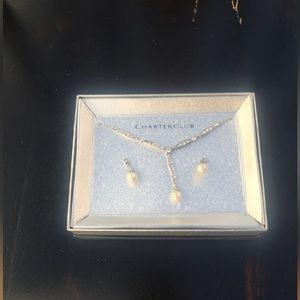 Charter Club Costume -  Necklace and Earing Set